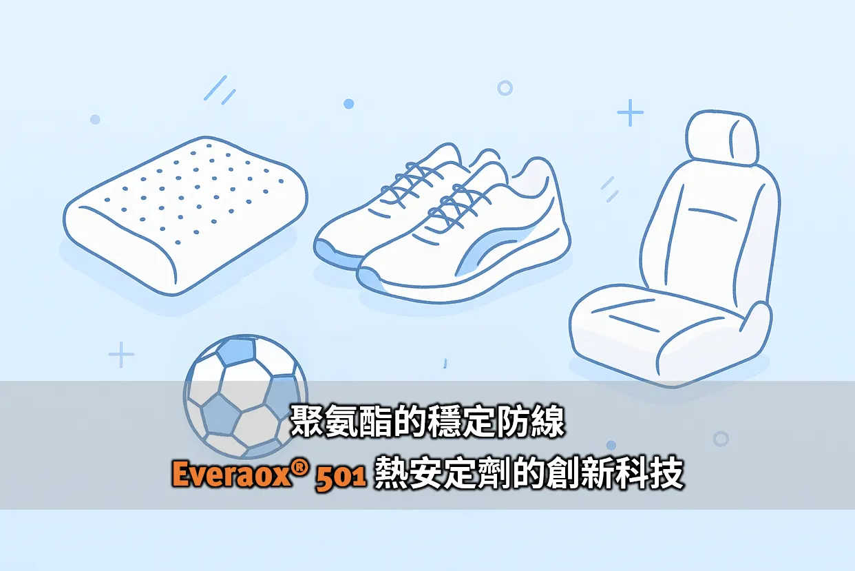 聚氨酯的穩定防線－Everaox 501 熱安定劑的創新科技